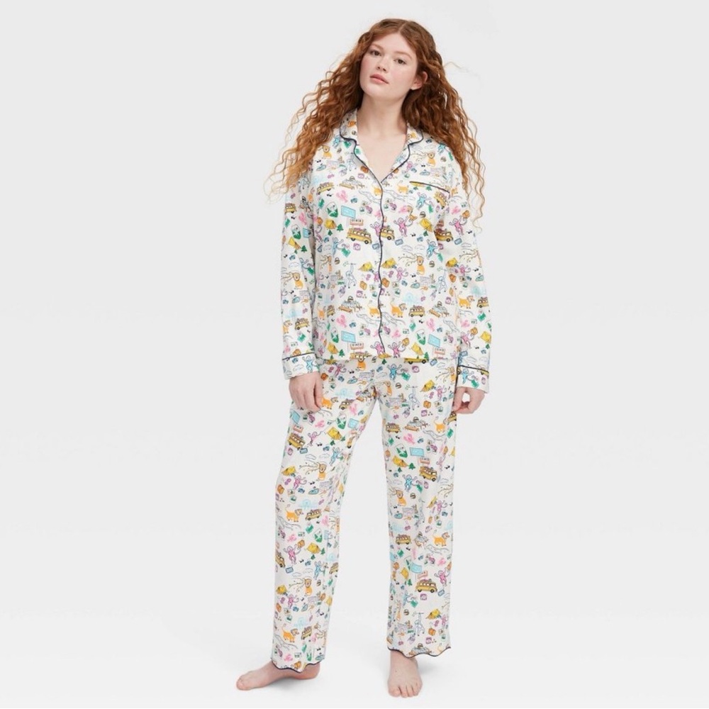 NWT Roller Rabbit x Target Travel Pajamas S Small SOLD OUT New